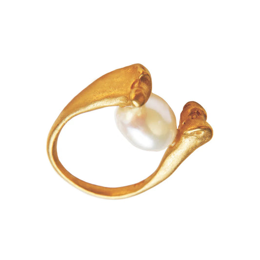 Claire English Tortuga Ring Gold