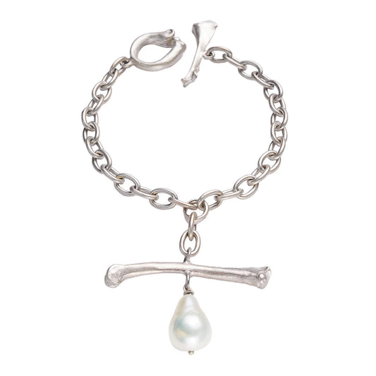 Claire English Nassau Bracelet Silver