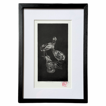 Clementine Neild Original Aquatint Etching in Frame