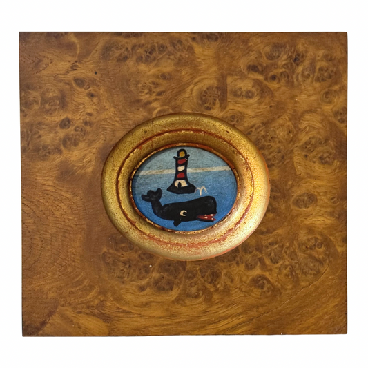 Steve Camps Original Framed Whale Painting