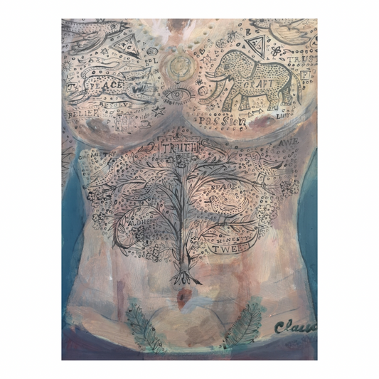 Gary Ray Smith x Chloe Woods Original Painting