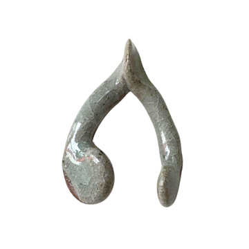 Amelia K Fulton Original Wood-fired Ceramic Wishbone