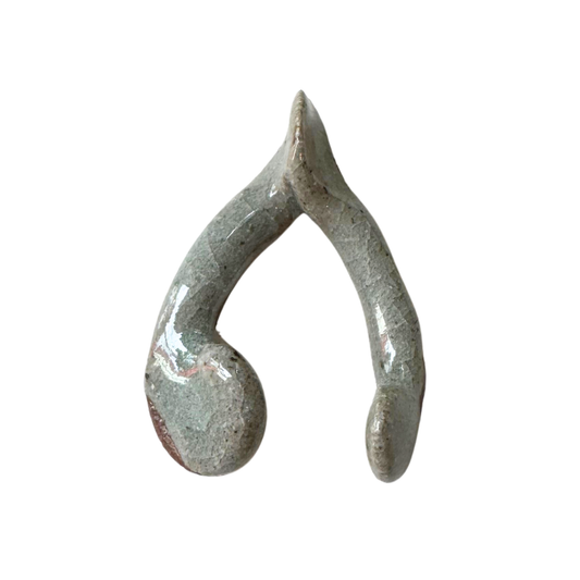 Amelia K Fulton Original Wood-fired Ceramic Wishbone