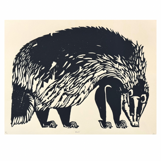 James Heslip Limited Edition Woodblock Handprint