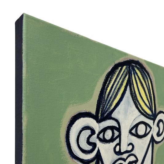 Vaughan Baker Original Painting on Canvas • Thoughts On Green
