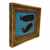 Steve Camps Original Framed Whale Painting