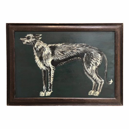 James Heslip Original Painting Wooden Frame