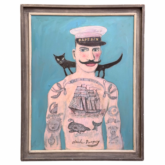 Gary Ray Smith Original Painting • Captain & Treacle