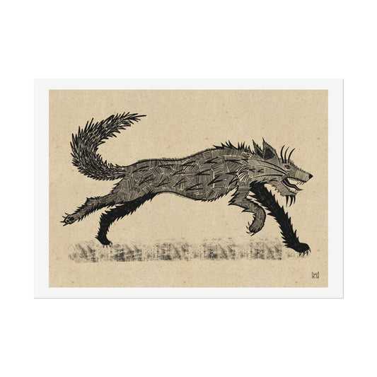Katy Gusterson Fine Art Print • Black Shuck
