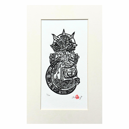 Tamsyn Swingler Original Linocut