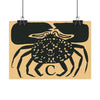 Tabby Booth Fine Art Print • C for Crab