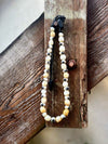 Emme Wears Handcrafted Foraged Glass All Seeing Eye Necklace