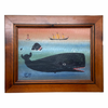 Steve Camps Original Framed Whale Painting