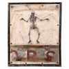 Ben Baker Original Dancing Skeleton Wire Drawing Automata On Canvas