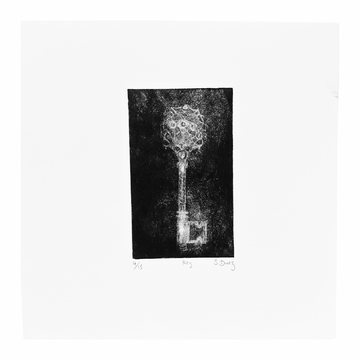 Sophie Duez Original Mezzotint Print