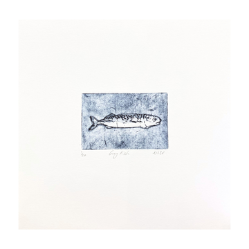 Niamh Spink ‘Grey Fish’ Aquatint Etching