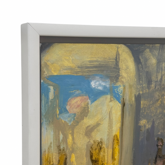 Chris Bruce Original Painting • Room with View of Volcano