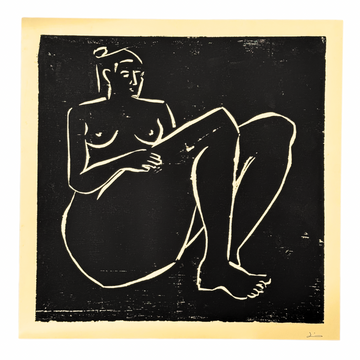James Heslip Original Woodblock Handprint