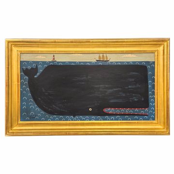 Steve Camps Original Framed Whale Painting