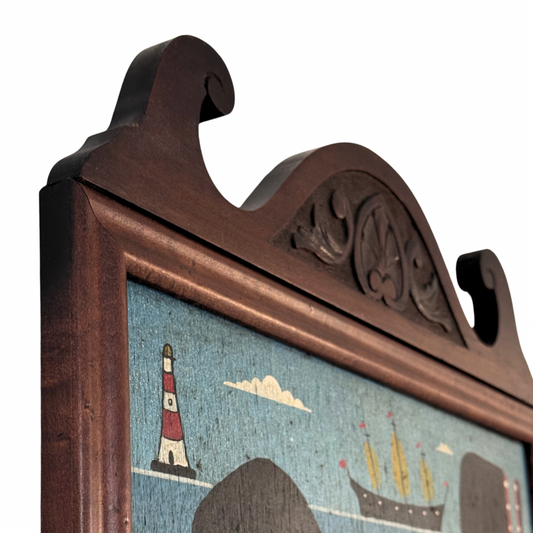 Steve Camps Original Framed Whale Painting