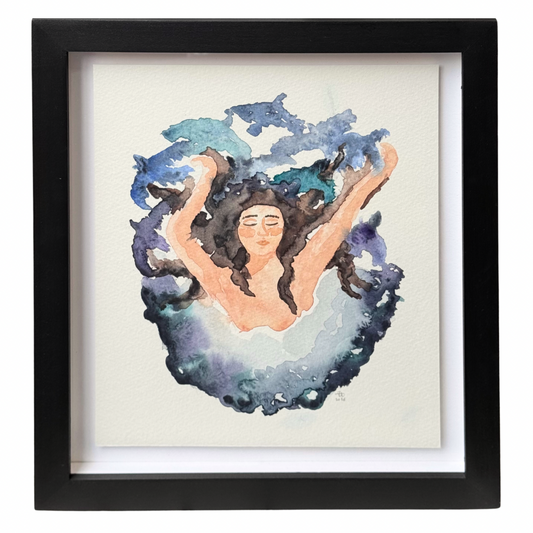 Tanya McBride Original Framed Watercolour Painting