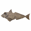 Natasha Ratcliffe Hand Cast Bronze Fish Wall Hanging