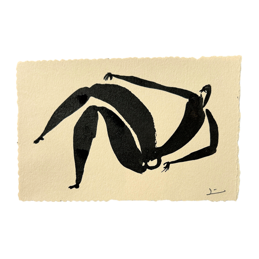James Heslip Original Mini Ink Drawing On Paper #5