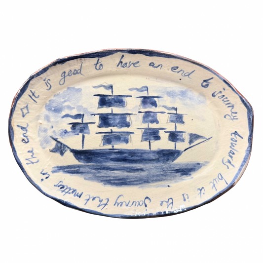 Eloise Rose Handmade Earthenware Platter