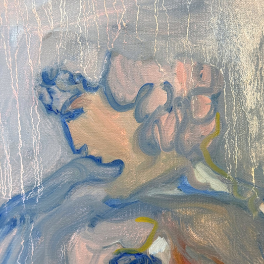 Chloe Bonfield Original Painting on Canvas • Sky Robes