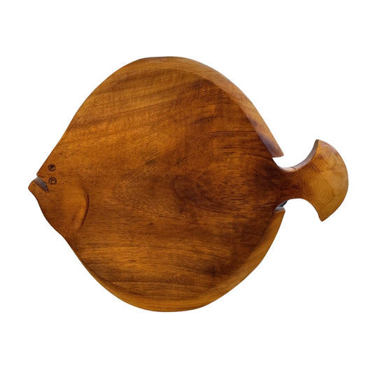 James Heslip Iroko Large Flat Fish Chopping Board