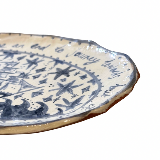 Eloise Rose Handmade Earthenware Platter