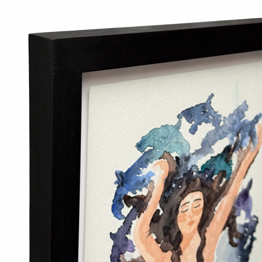 Tanya McBride Original Framed Watercolour Painting
