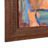 Jacqui Orly Ammon Original Oil Painting in Antique Frame • Sloth Family
