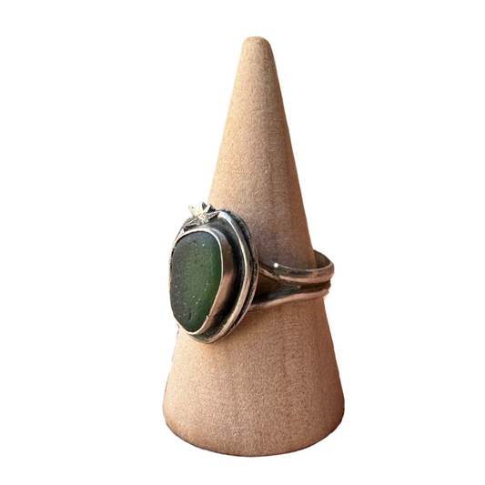 Joelle Poulos Hand Crafted Silver Ring