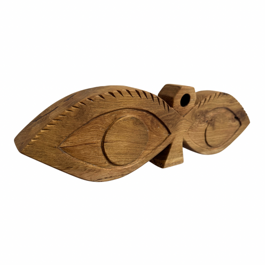 James Heslip Original Hand-Carved Wooden Sculpture