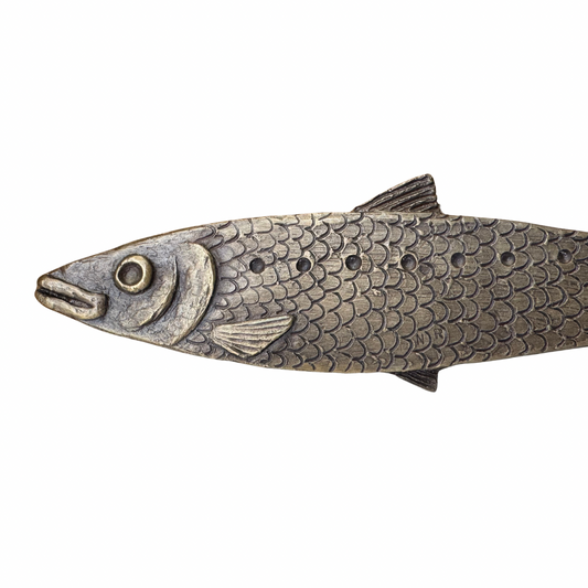 Natasha Ratcliffe Hand Cast Bronze Fish Wall Hanging