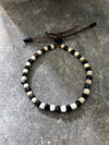 Emme Wears Handcrafted Foraged Glass Square Bead Necklace