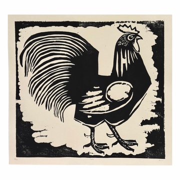 James Heslip Limited Edition Woodblock Handprint