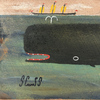 Steve Camps Original Framed Whale Painting