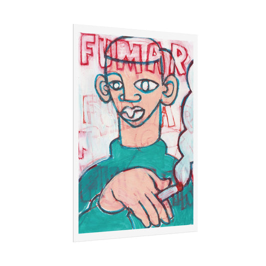 Vaughan Baker Fine Art Print of Painting • Fumar