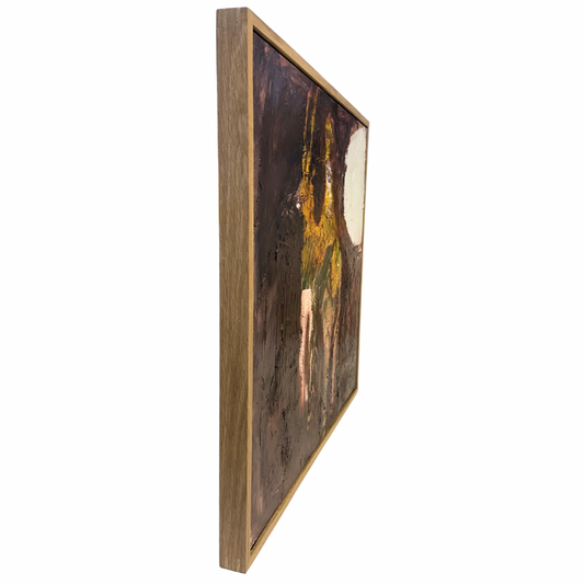 Jacqui Orly Ammon Original Oil Painting • Woman on Antelope