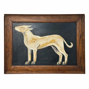 James Heslip Original Painting Wooden Frame