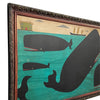 Steve Camps Original Framed Whale Painting