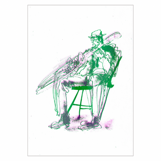 Georgie Bennett Original Riso Print