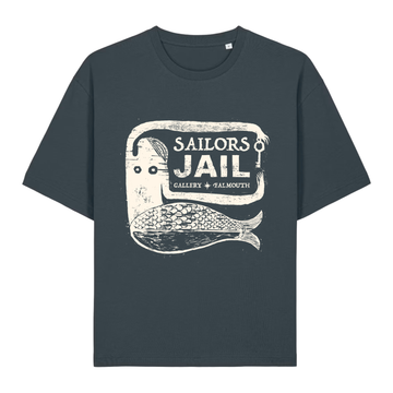 Sailors Jail Dark Grey Short Sleeve Tshirt