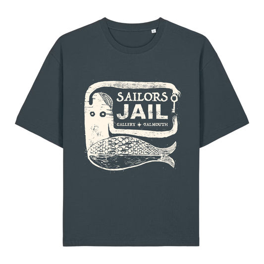 Sailors Jail Dark Grey Short Sleeve Tshirt