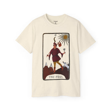 Tabby Booth Ultra Cotton Tarot Tshirt • The Fool