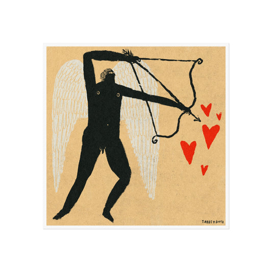 Tabby Booth Cupid Fine Art Print