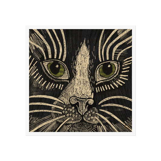Katy Gusterson Fine Art Print • Cat Face