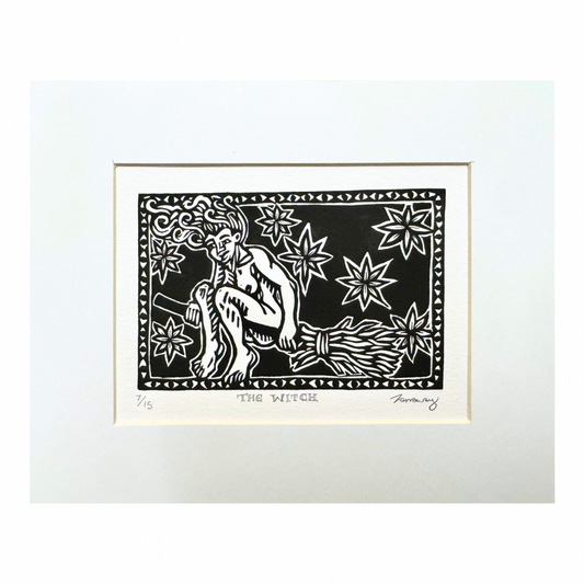 Tamsyn Swingler Original Linocut